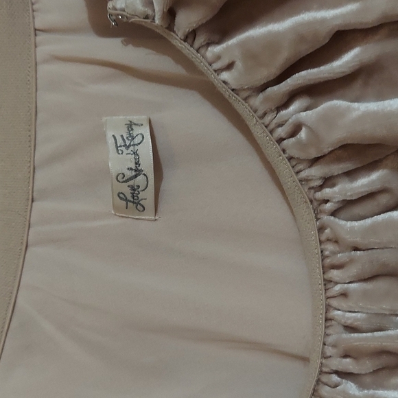 Love Shack Fancy Velvet One Shoulder Pamela Dress Size 2 - Picture 4 of 15